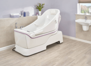 What essential products help create a safer and more accessible bathroom?